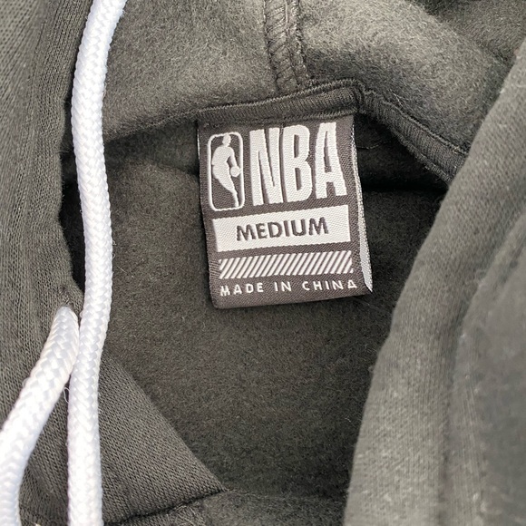 NBA Black with Camo Writing Hoodie - Picture 9 of 10